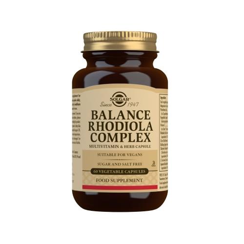 SOLGAR BALANCE RHODIOLA KAPSULE A60