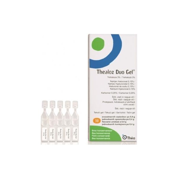 THEALOZ DUO GEL ZA OČI 30X0.4G