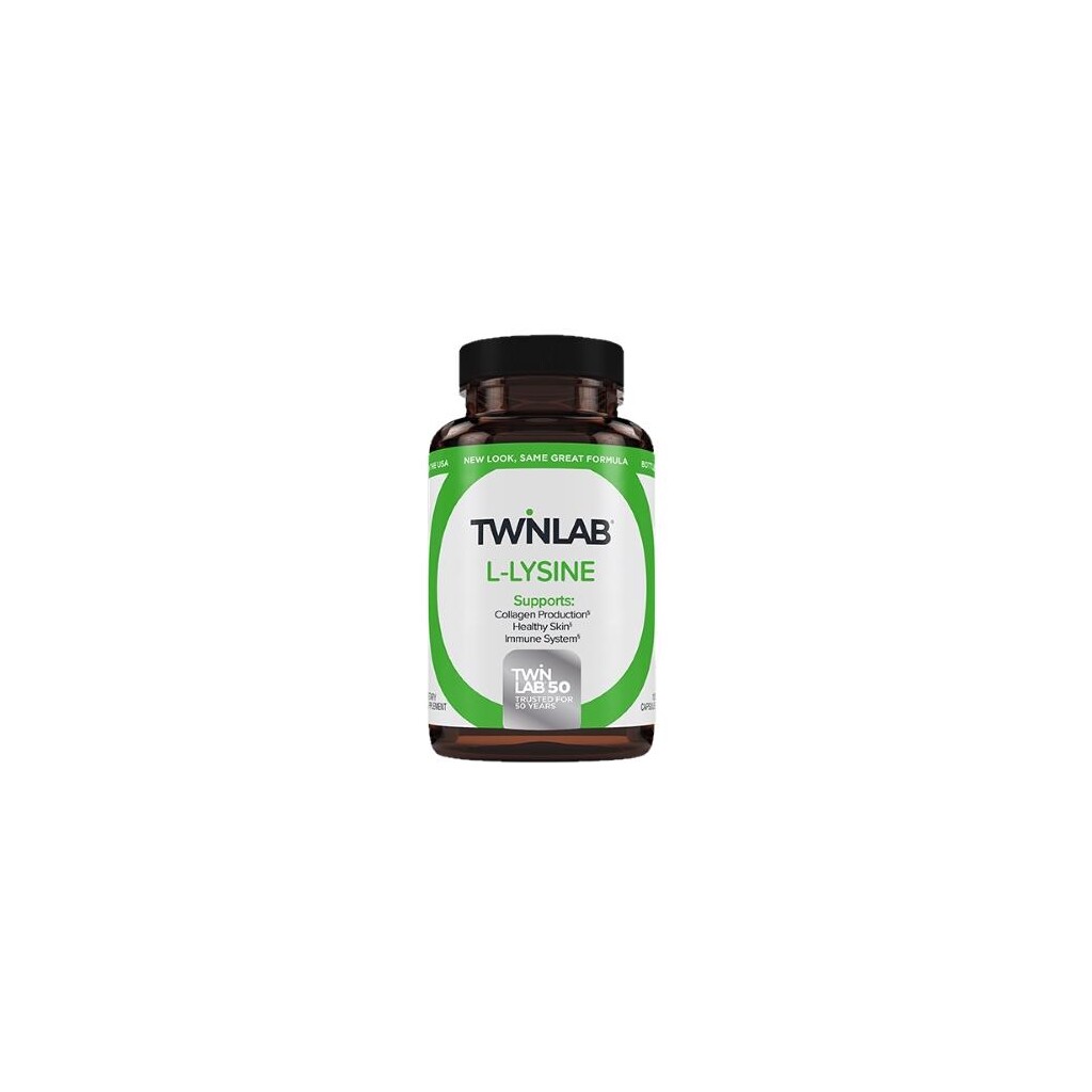 TWINLAB L-LIZIN 500MG KAPSULE A100