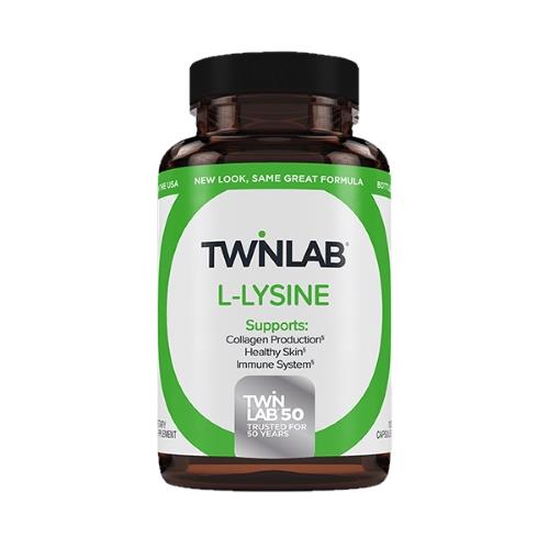 TWINLAB L-LIZIN 500MG KAPSULE A100