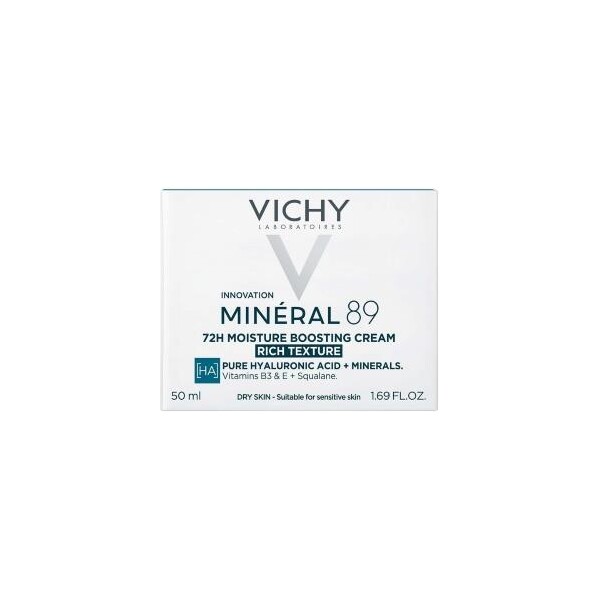 VICHY MINERAL 89 BOGATA KREMA ZA INTENZIVNU HIDRATACIJU 50ML