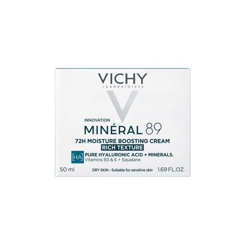 VICHY MINERAL 89 BOGATA KREMA ZA INTENZIVNU HIDRATACIJU 50ML