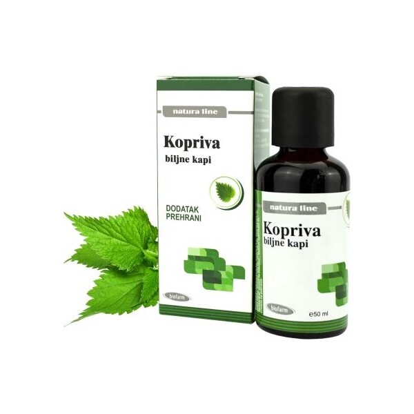 BIOFARM KOPRIVA BILJNE KAPI 50ML