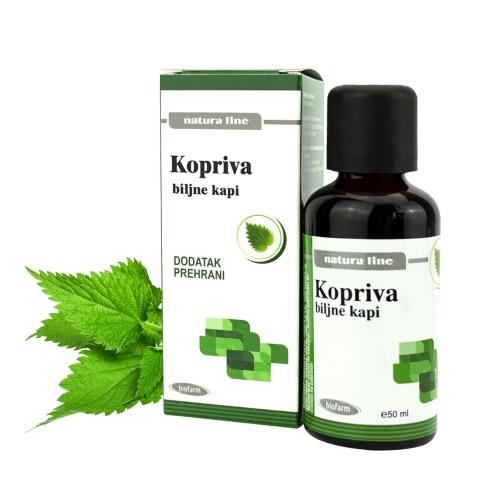 BIOFARM KOPRIVA BILJNE KAPI 50ML