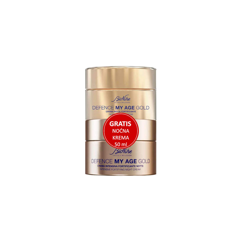 BIONIKE DEFENCE MY AGE GOLD KREMA 50ML + NOĆNA KREMA GRATIS