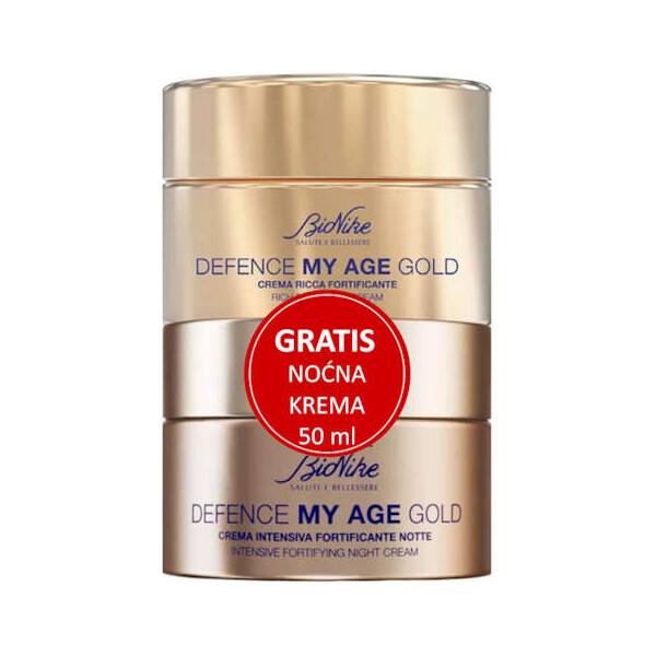 BIONIKE DEFENCE MY AGE GOLD KREMA 50ML + NOĆNA KREMA GRATIS