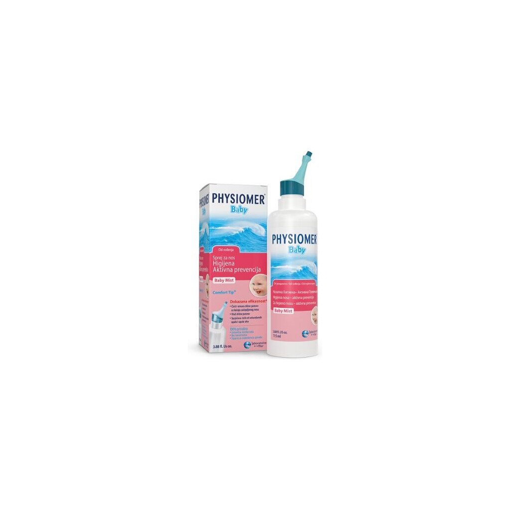 PHYSIOMER BABY SPREJ ZA NOS 115ML