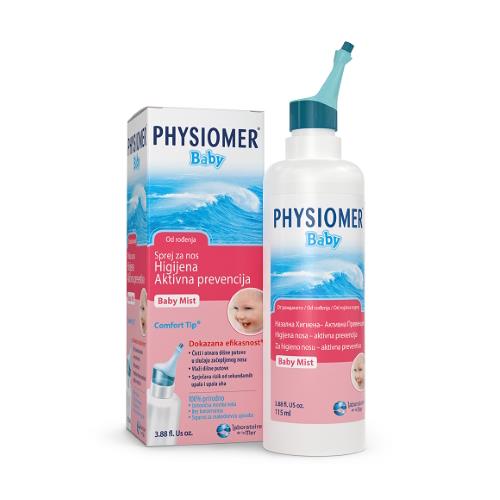 PHYSIOMER BABY SPREJ ZA NOS 115ML