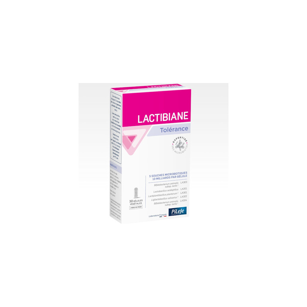 LACTIBIANE TOLERANCE KAPSULE A30 PILEJE