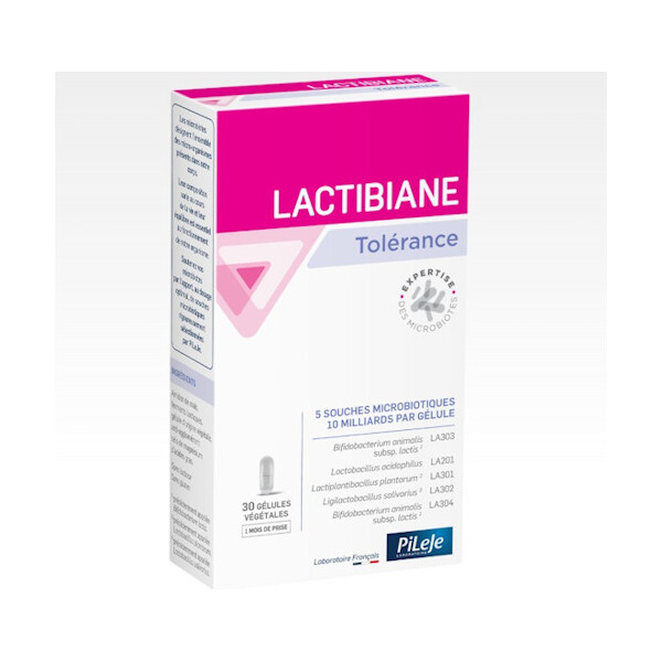 LACTIBIANE TOLERANCE KAPSULE A30 PILEJE