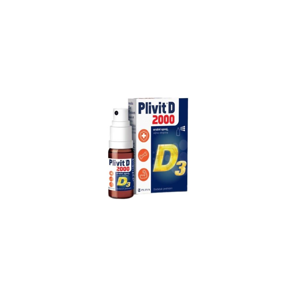 PLIVIT D3 2000 ORALNI SPREJ 10ML
