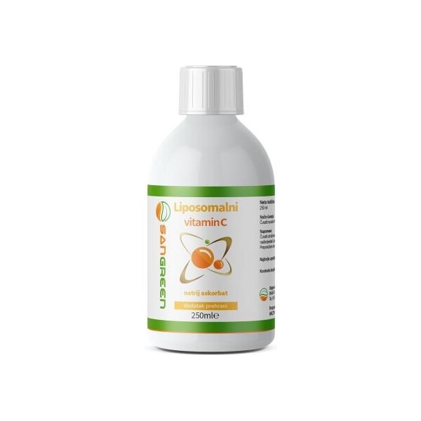 SANGREEN LIPOSOMALNI VITAMIN C 250ML