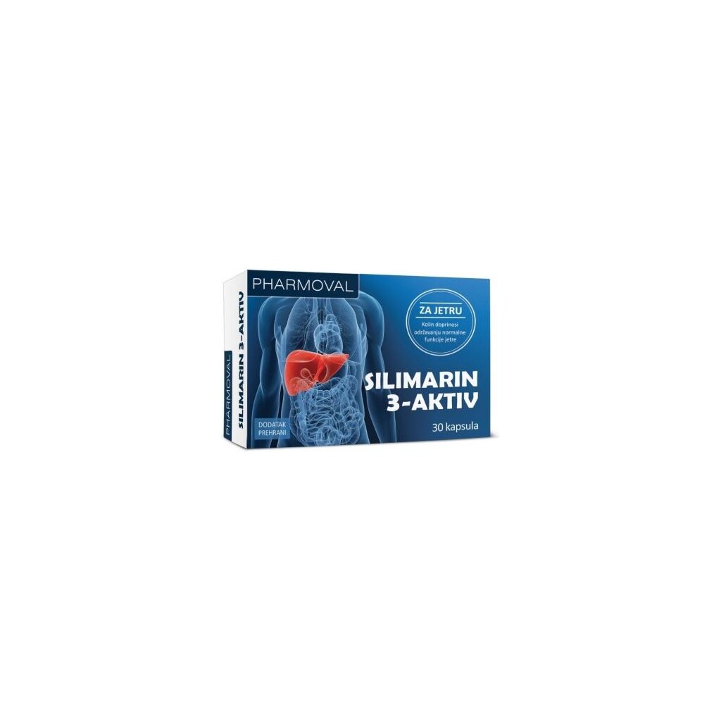 SILIMARIN 3-AKTIV KAPSULE A30 PHARMOVAL