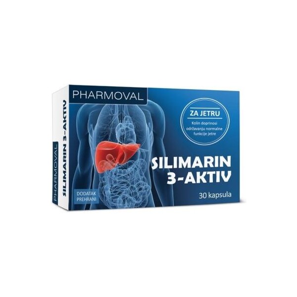 SILIMARIN 3-AKTIV KAPSULE A30 PHARMOVAL