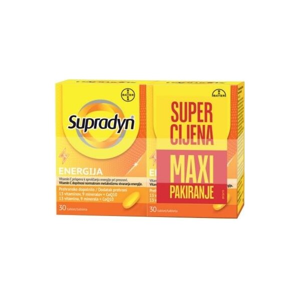 SUPRADYN Q10 TABLETE A30 1+1