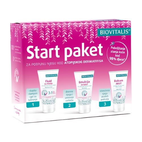 BIOVITALIS START PAKET ZA ATOPIJSKI DERMATITIS