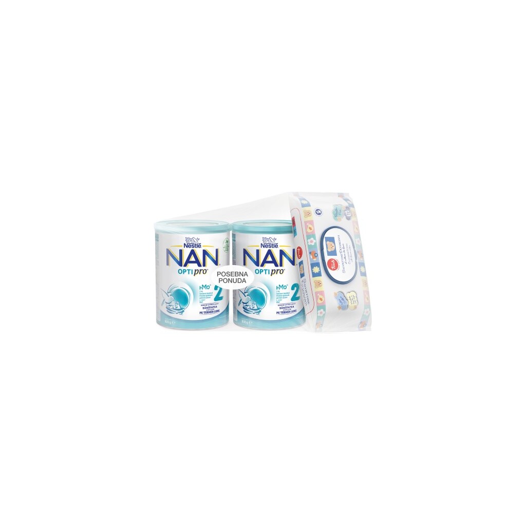 NAN 2 OPTIPRO 2x800G+ GRATIS MARAMICE