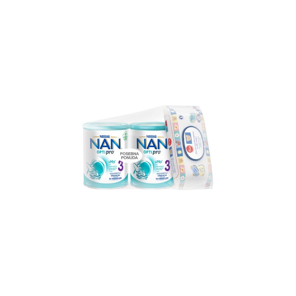 NAN 3 OPTIPRO 2x800G+ GRATIS MARAMICE