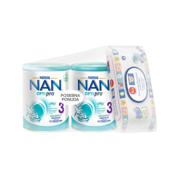 NAN 3 OPTIPRO 2x800G+ GRATIS MARAMICE