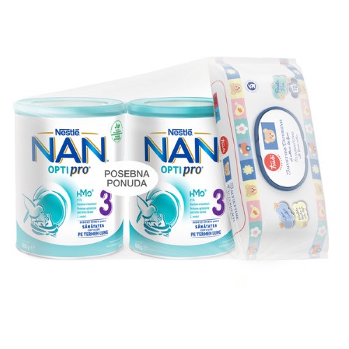 NAN 3 OPTIPRO 2x800G+ GRATIS MARAMICE