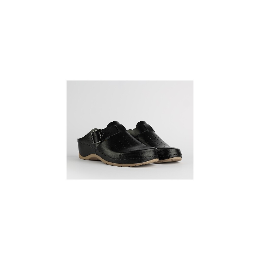 ANATOMSKE KLOMPE NALLAN ALBA 1L-035 BLACK