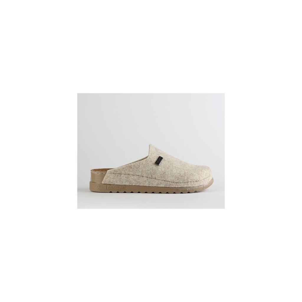 ANATOMSKE KLOMPE NALLAN LANA W030 BEŽ VUNA