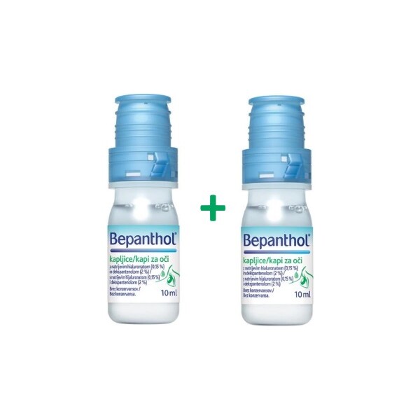 BEPANTHOL KAPI ZA OČI 10ML 1+1