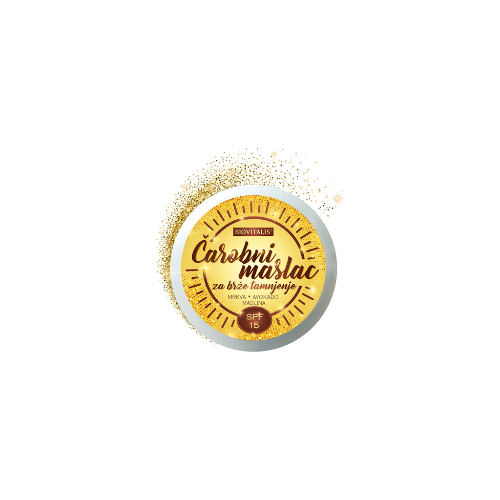 BIOVITALIS ČAROBNI MASLAC ZA BRŽE TAMNJENJE SPF15 150ML