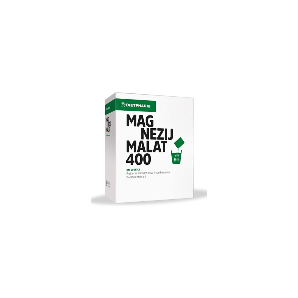 DIETPHARM MAGNEZIJ MALAT 400 PRAŠAK A20