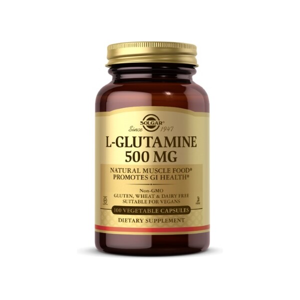 SOLGAR L GLUTAMIN 500MG KAPSULE A50