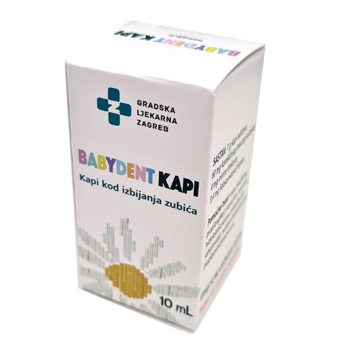 BABYDENT KAPI ZA IZBIJANJE ZUBIĆA