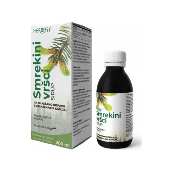 SMREKINI VRŠCI SIRUP 200ML HERBIFIT