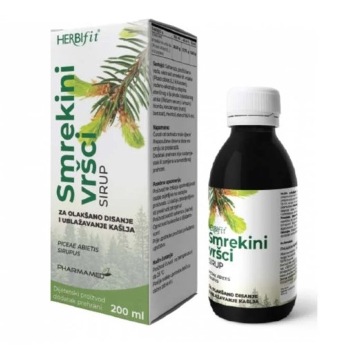 SMREKINI VRŠCI SIRUP 200ML HERBIFIT