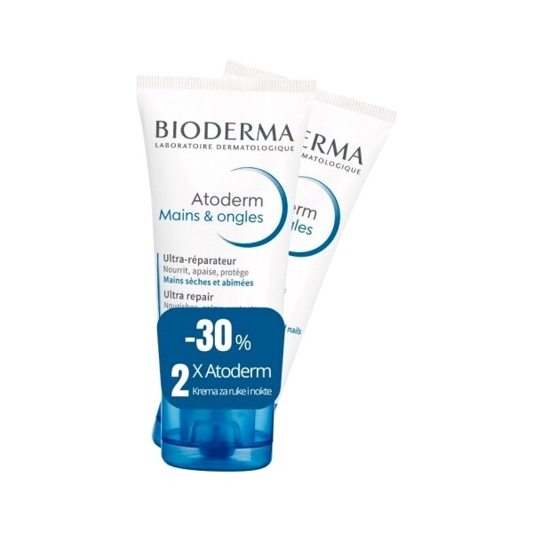 ATODERM KREMA ZA RUKE MAINS & ONGLES BIODEMA 1+1