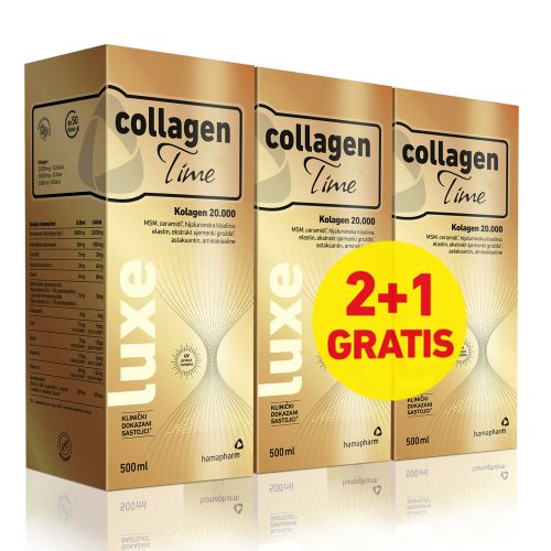 COLLAGEN TIME LUXE 500ML 2+1 HAMAPHARM