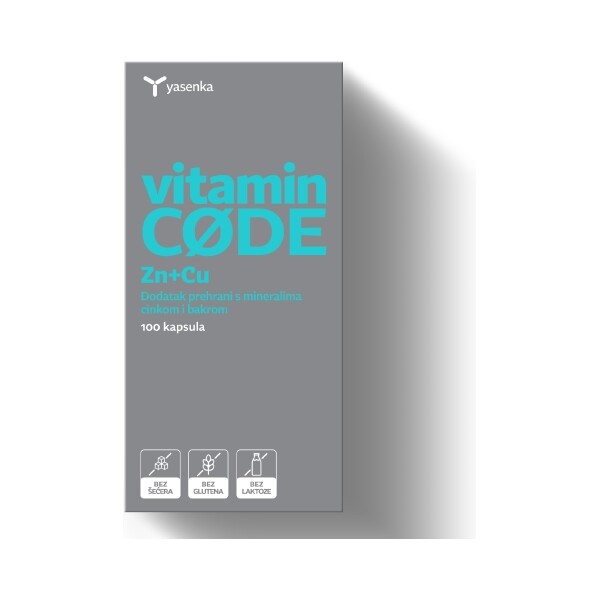 YASENKA VITAMIN CODE CINK I BAKAR KAPSULE A100