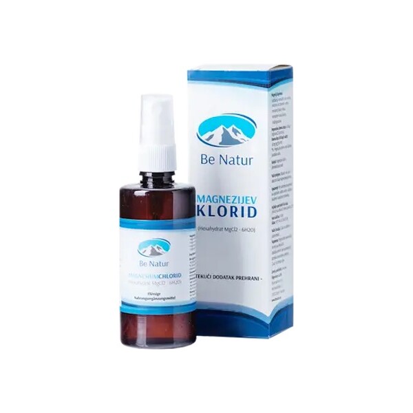 BE NATUR MAGNEZIJEV KLORID SPREJ 100ML