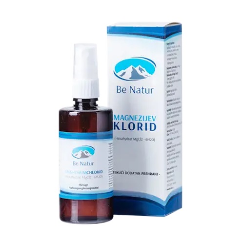 BE NATUR MAGNEZIJEV KLORID SPREJ 100ML