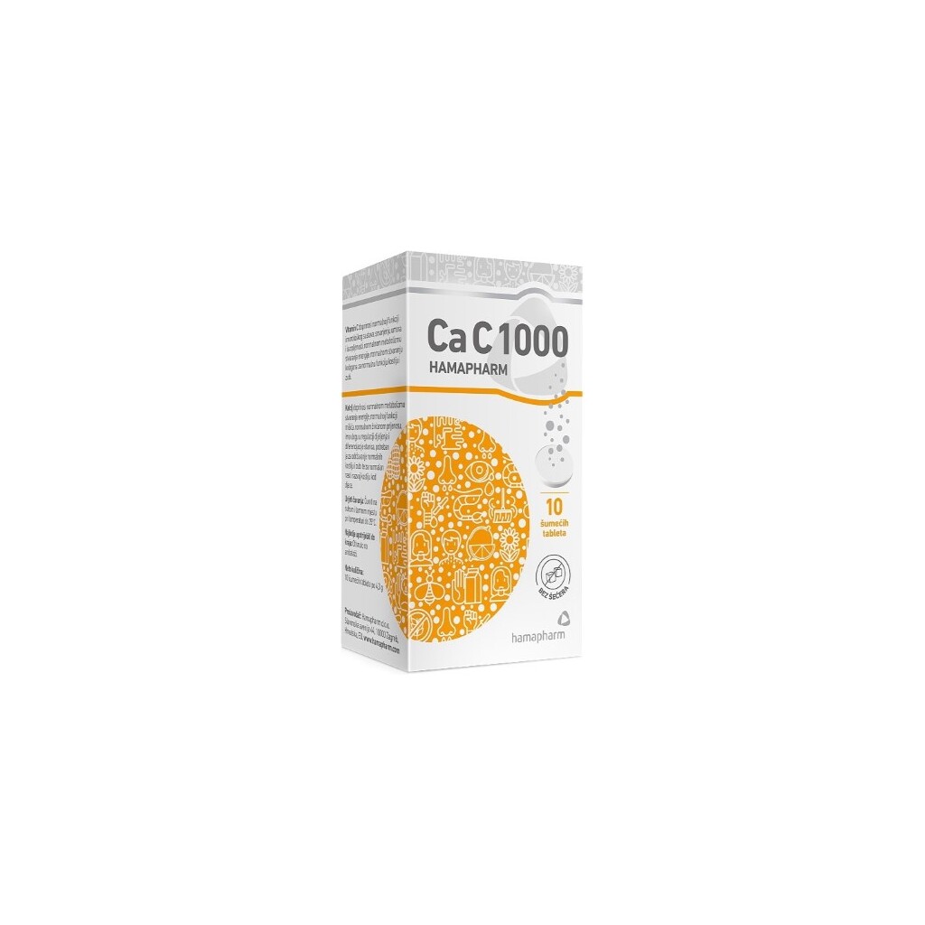 CA C 1000 HAMAPHARM ŠUMEĆE TABLETE A10