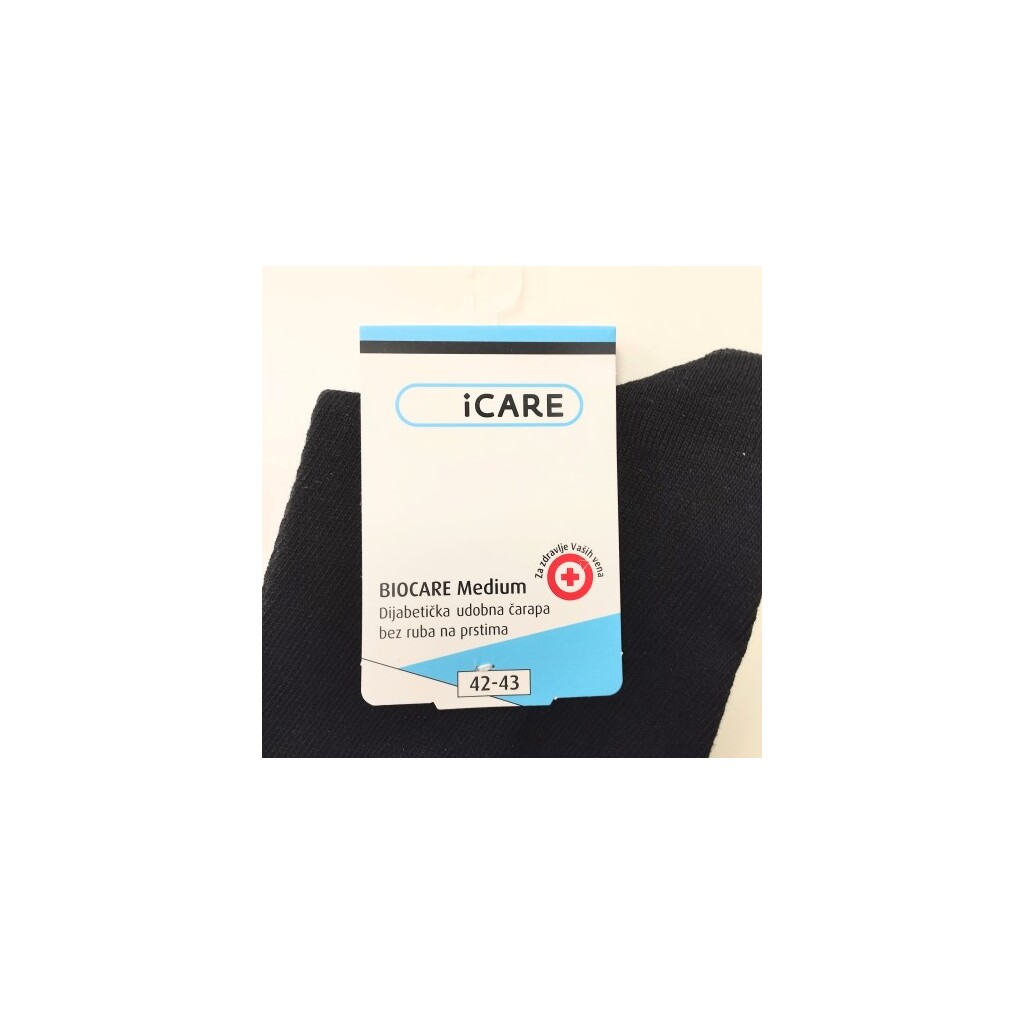 ČARAPE ZA DIJABETIČARE BIOCARE MEDIUM VITALIS