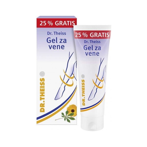DR.THEISS GEL ZA VENE 2X125ML PROMO