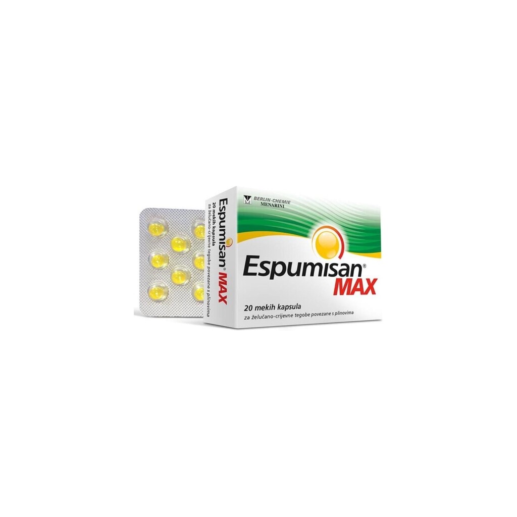 ESPUMISAN MAX KAPSULE A20