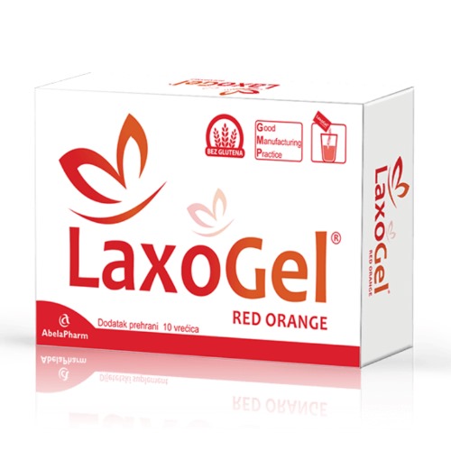 LAXOGEL RED ORANGE VREĆICE A10