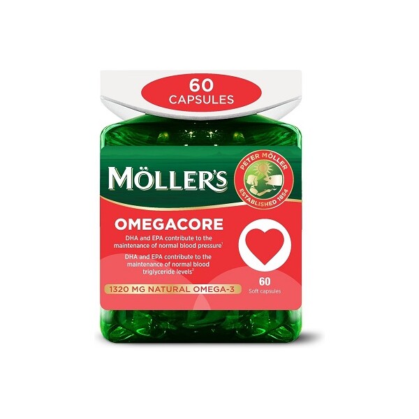 MOLLERS OMEGACOR OMEGA 3 KAPSULE A60