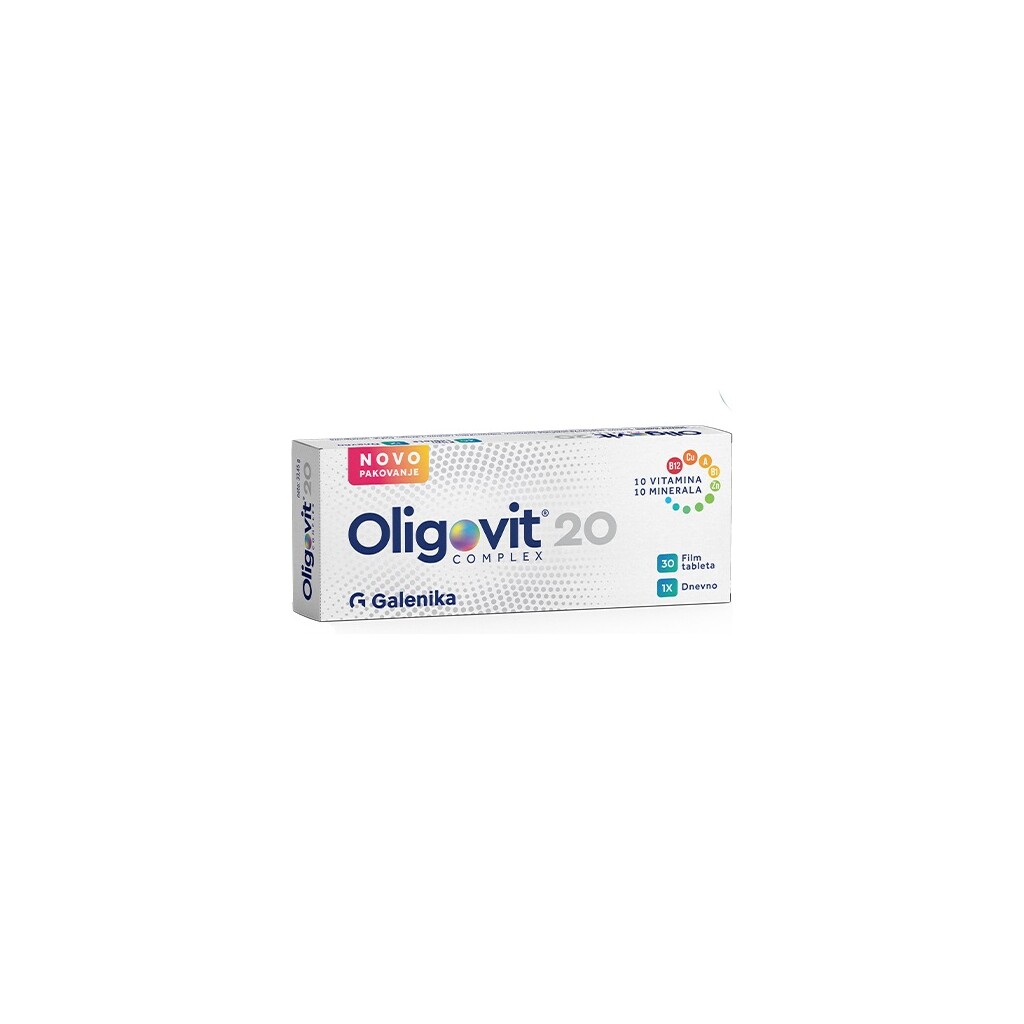 OLIGOVIT 20 COMPLEX TABLETE A30 GALENIKA