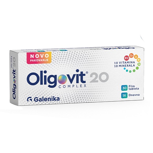 OLIGOVIT 20 COMPLEX TABLETE A30 GALENIKA