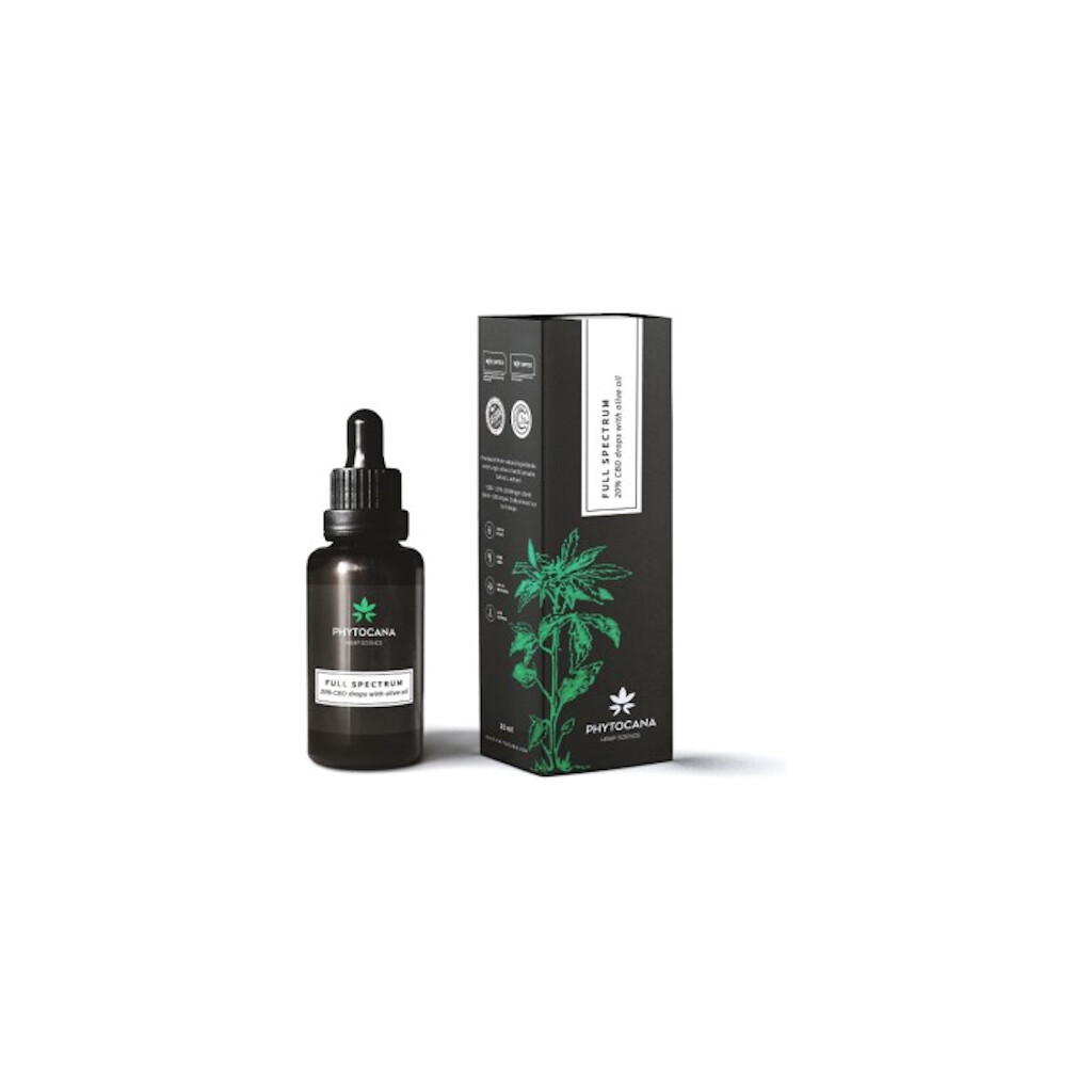 PHYTOCANA FULL SPECTRUM 20% CBD KAPI 10ML