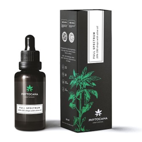 PHYTOCANA FULL SPECTRUM 20% CBD KAPI 10ML