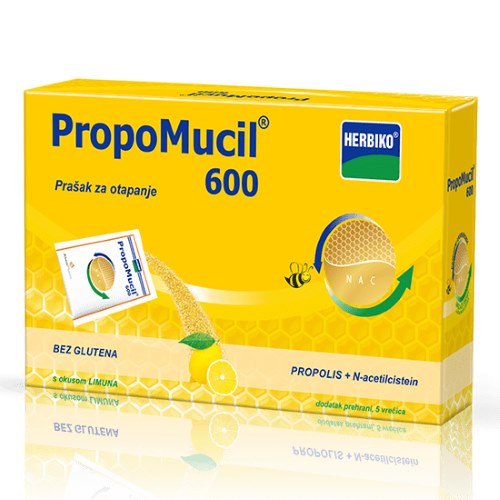 PROPOMUCIL 600 PRAŠAK 5X600MG HERBIKO