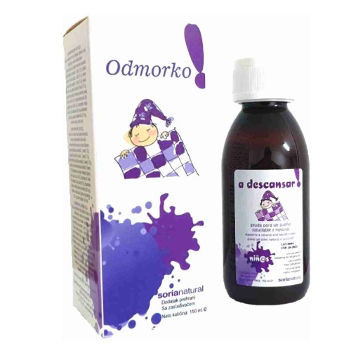 SORIA ODMORKO DJEČJI SIRUP ZA UMIRENJE 150ML